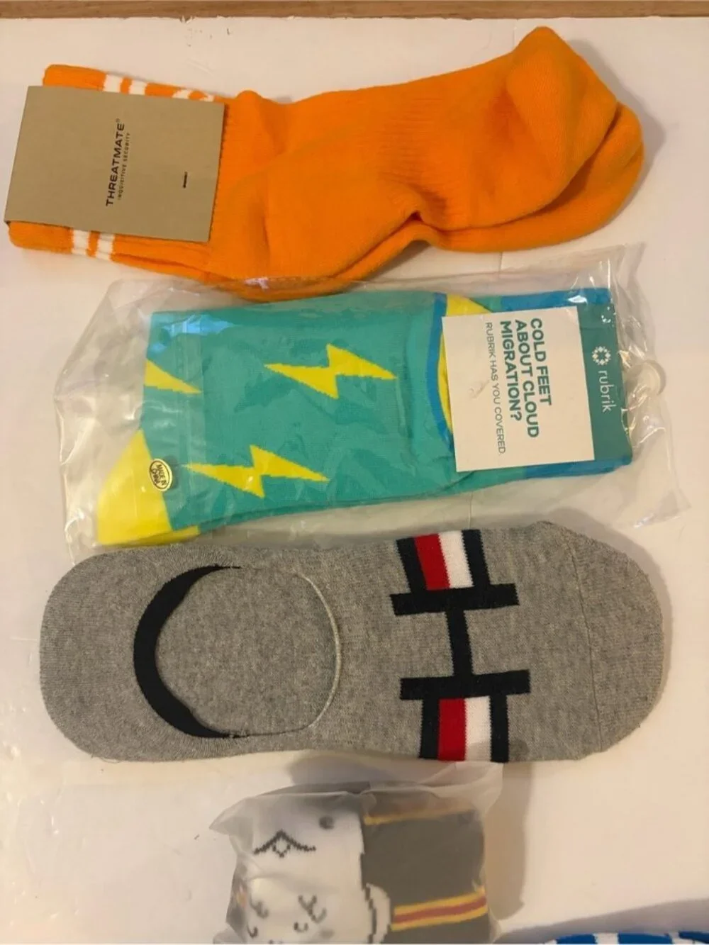 5-Pack Novelty Socks Bundle Hogwarts Rubrik WTZ Sock Club